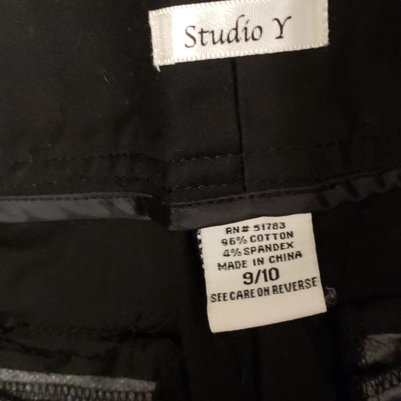 Studio Y Womens trousers size 9/10 - Picture 3 of 4